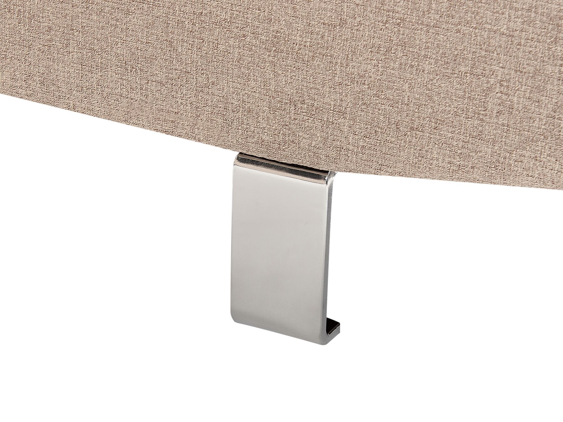 Corner Sofa NORREA Fabric Beige 5 Seater Left Hand