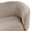 3 Seater Fabric Sofa Taupe LOEN