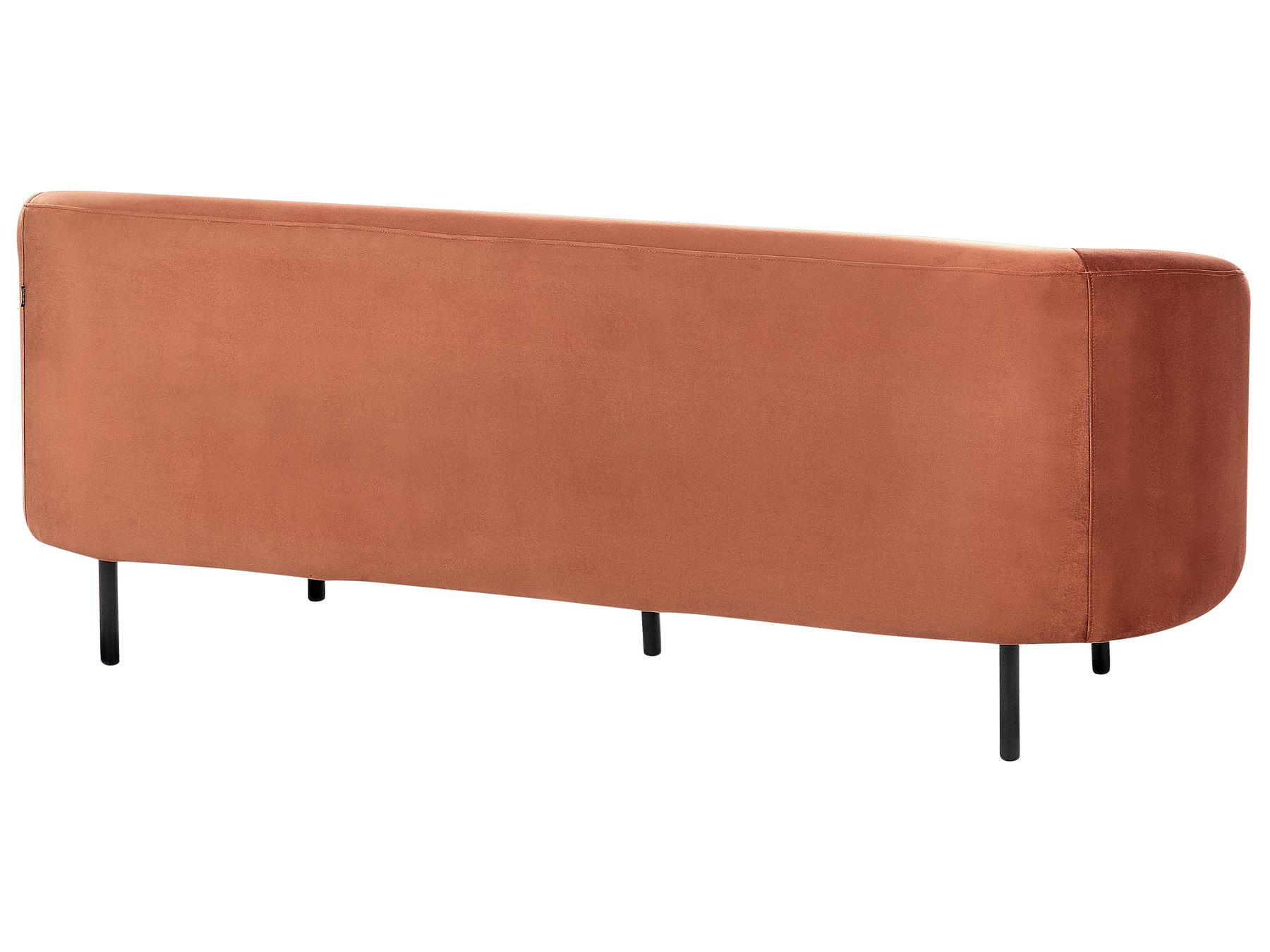 3 Seater Velvet Sofa Orange LOEN