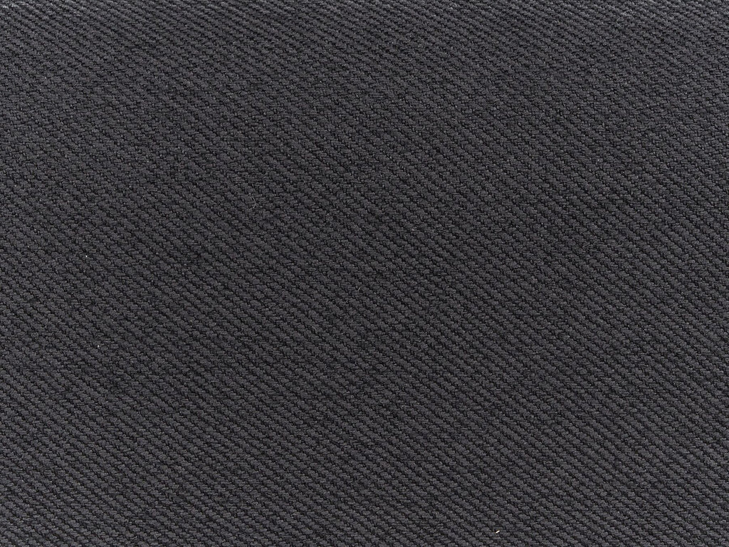 3 Seater Fabric Sofa Black LOEN