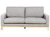 2 Seater Fabric Sofa Grey