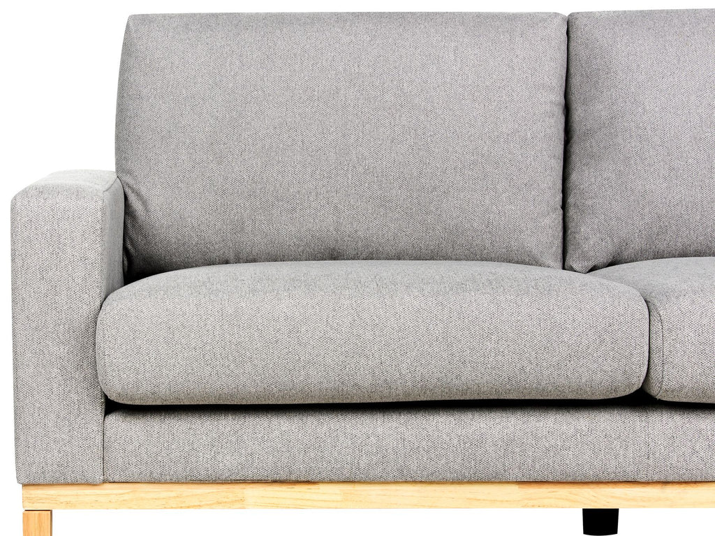 2 Seater Fabric Sofa Grey SIGGARD