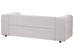3 Seater Fabric Sofa Grey MULLOLA