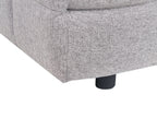3 Seater Fabric Sofa Grey MULLOLA