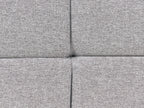 3 Seater Fabric Sofa Grey MULLOLA