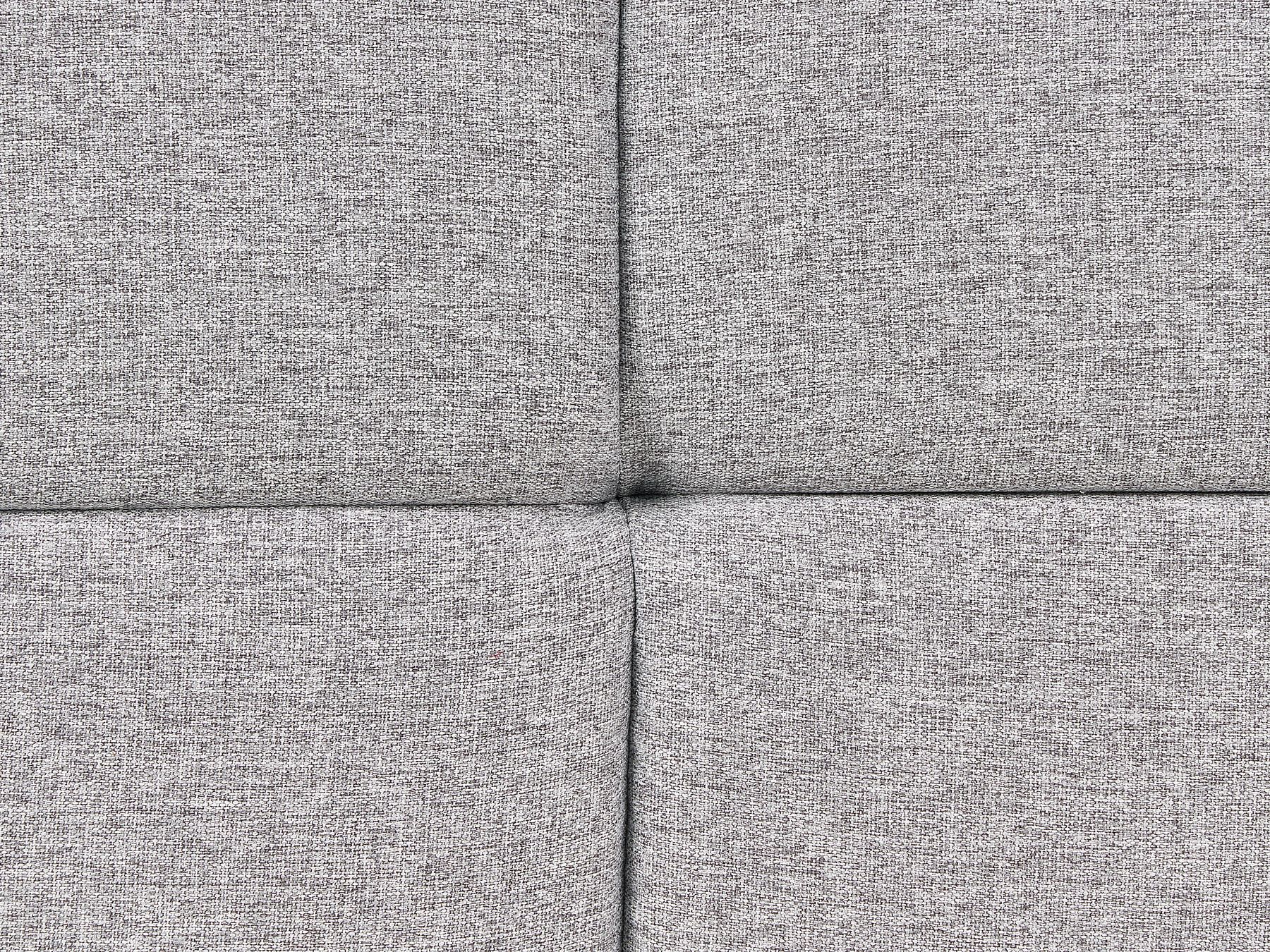 3 Seater Fabric Sofa Grey MULLOLA