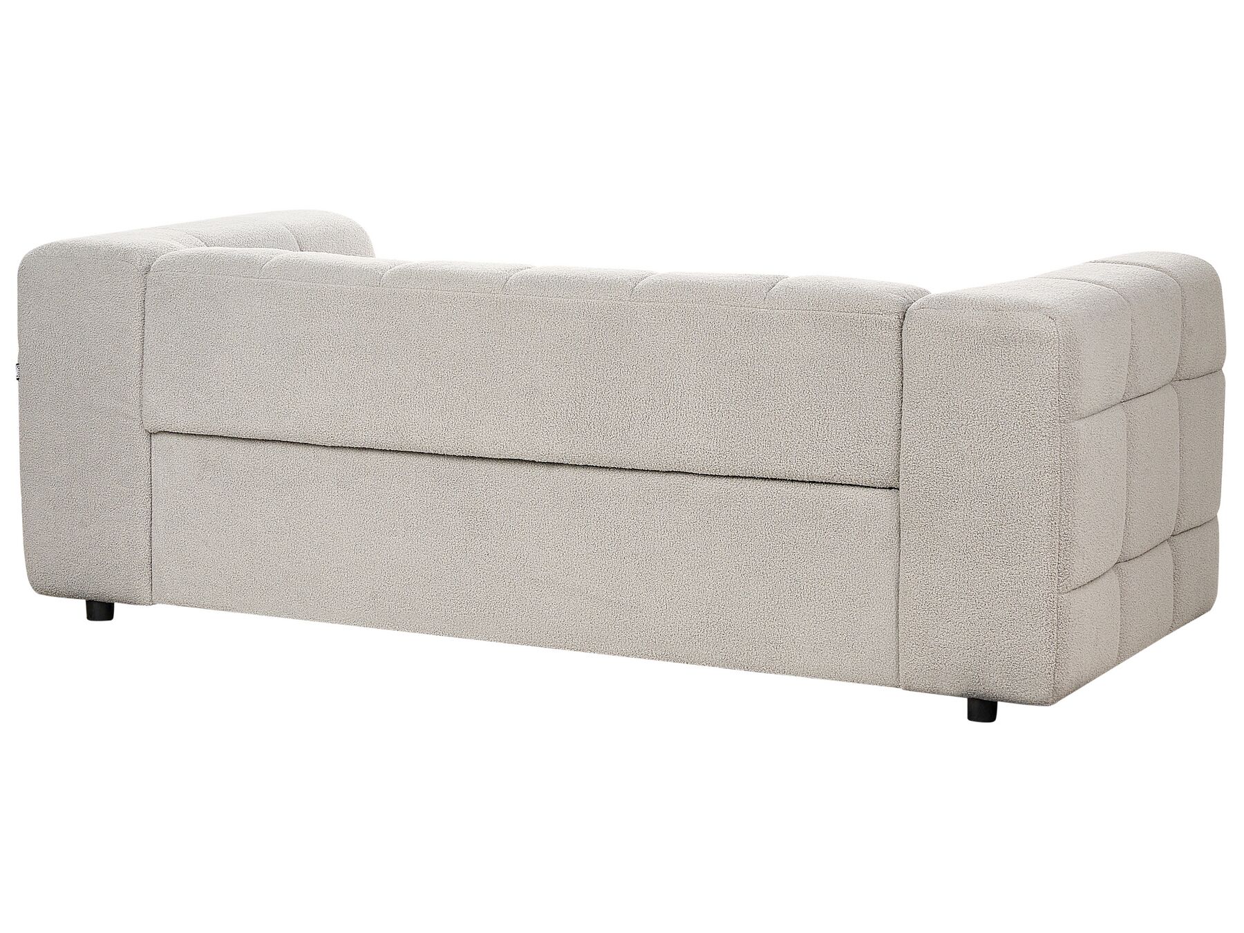 3 Seater Boucle Sofa Grey MULLOLA