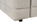 3 Seater Boucle Sofa Grey MULLOLA