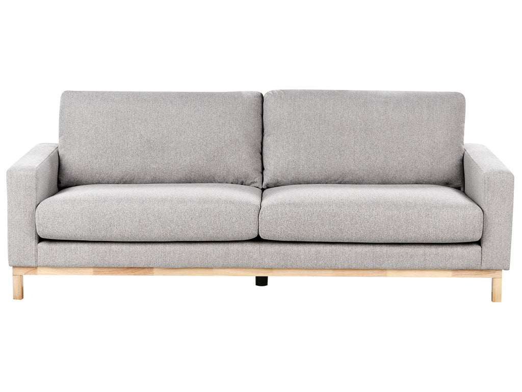 3 Seater Fabric Sofa Grey SIGGARD