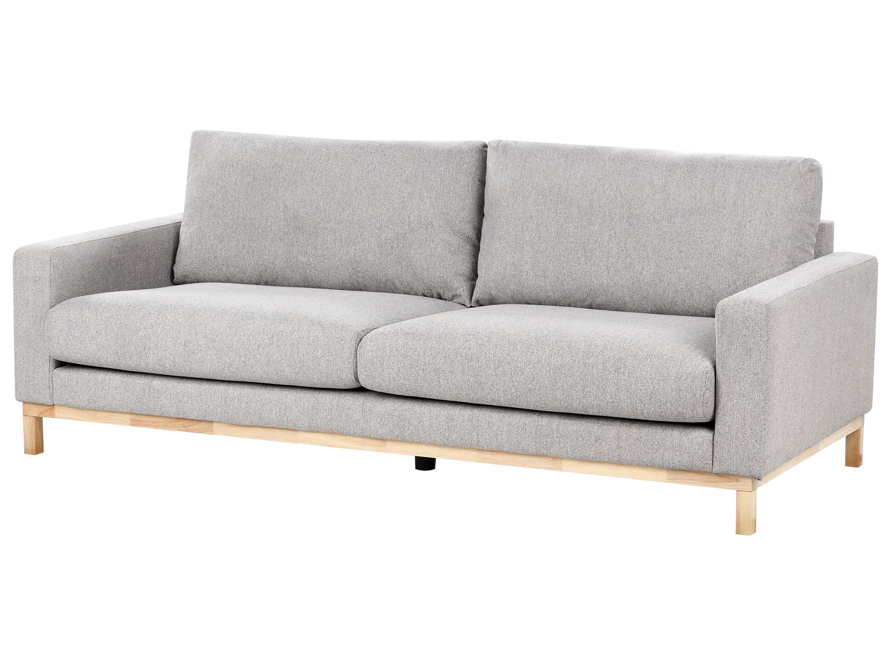 3 Seater Fabric Sofa Grey SIGGARD