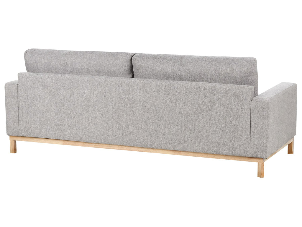 3 Seater Fabric Sofa Grey SIGGARD