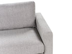 3 Seater Fabric Sofa Grey SIGGARD
