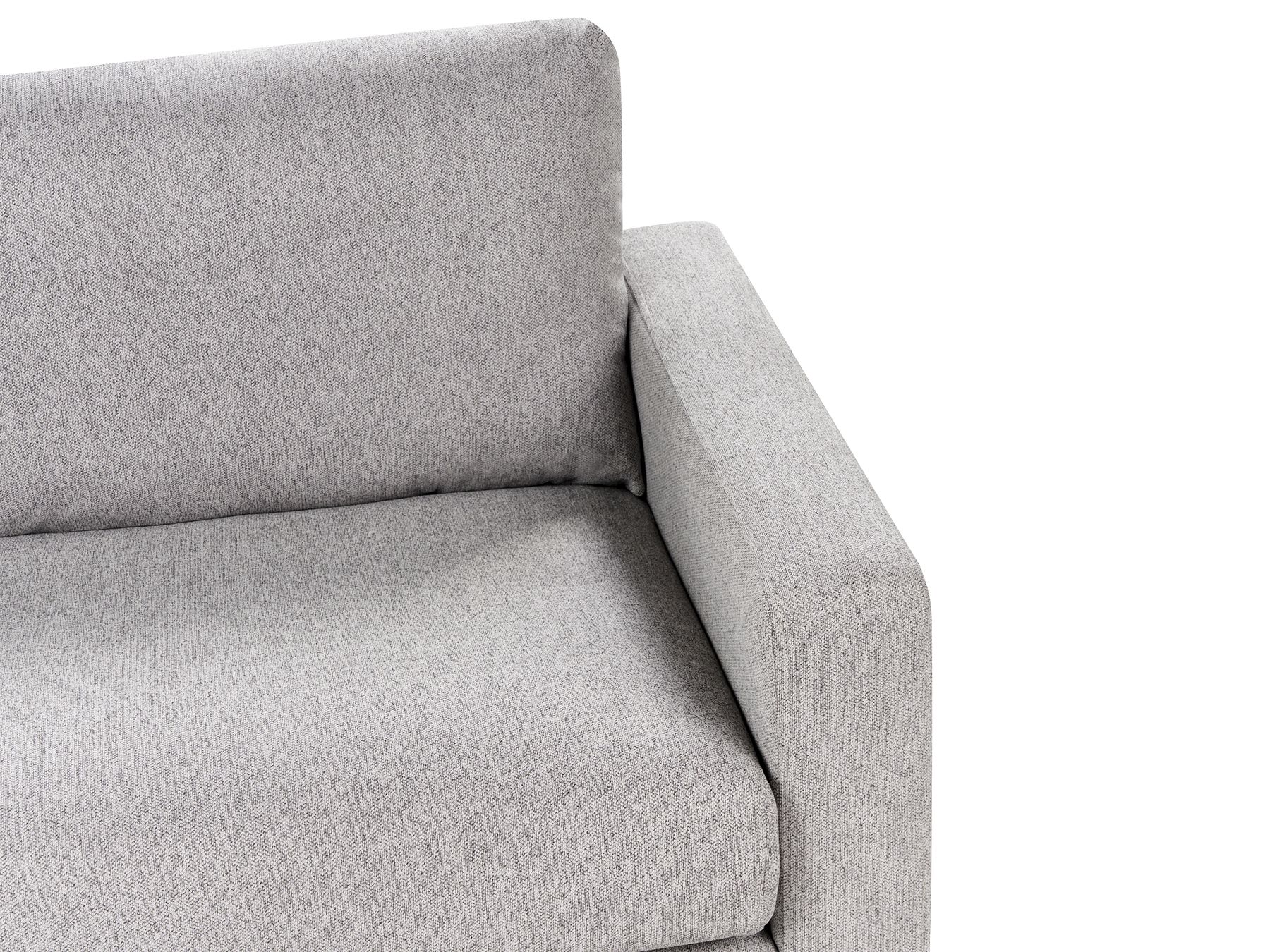 3 Seater Fabric Sofa Grey SIGGARD