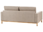 2 Seater Fabric Sofa Taupe SIGGARD