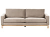 3 Seater Fabric Sofa Taupe