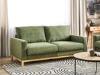 2 Seater Jumbo Cord Sofa Green SIGGARD