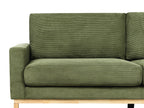 2 Seater Jumbo Cord Sofa Green SIGGARD