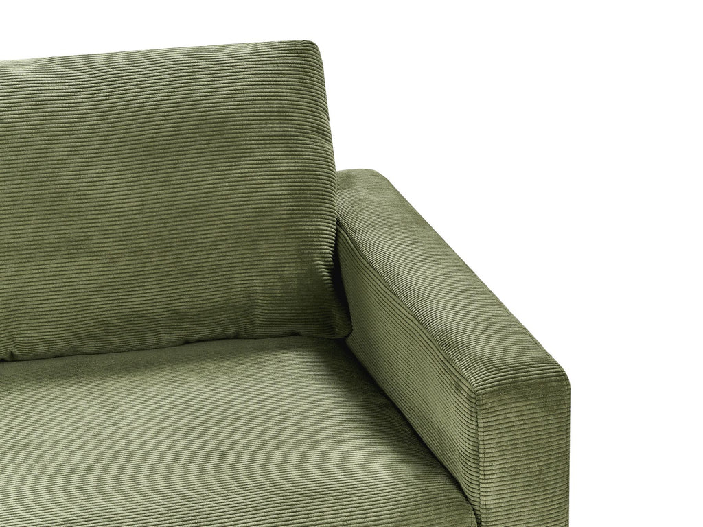 2 Seater Jumbo Cord Sofa Green SIGGARD