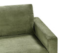 2 Seater Jumbo Cord Sofa Green SIGGARD