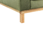 2 Seater Jumbo Cord Sofa Green SIGGARD