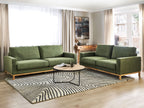 2 Seater Jumbo Cord Sofa Green SIGGARD