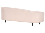 Boucle Sofa Light Beige SAVAR