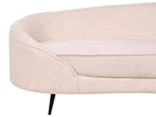 Boucle Sofa Light Beige SAVAR