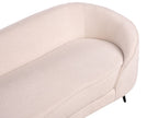 Boucle Sofa Light Beige SAVAR