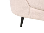 Boucle Sofa Light Beige SAVAR