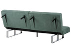 Sofa Bed DUBLIN Fabric Green 3 Seater
