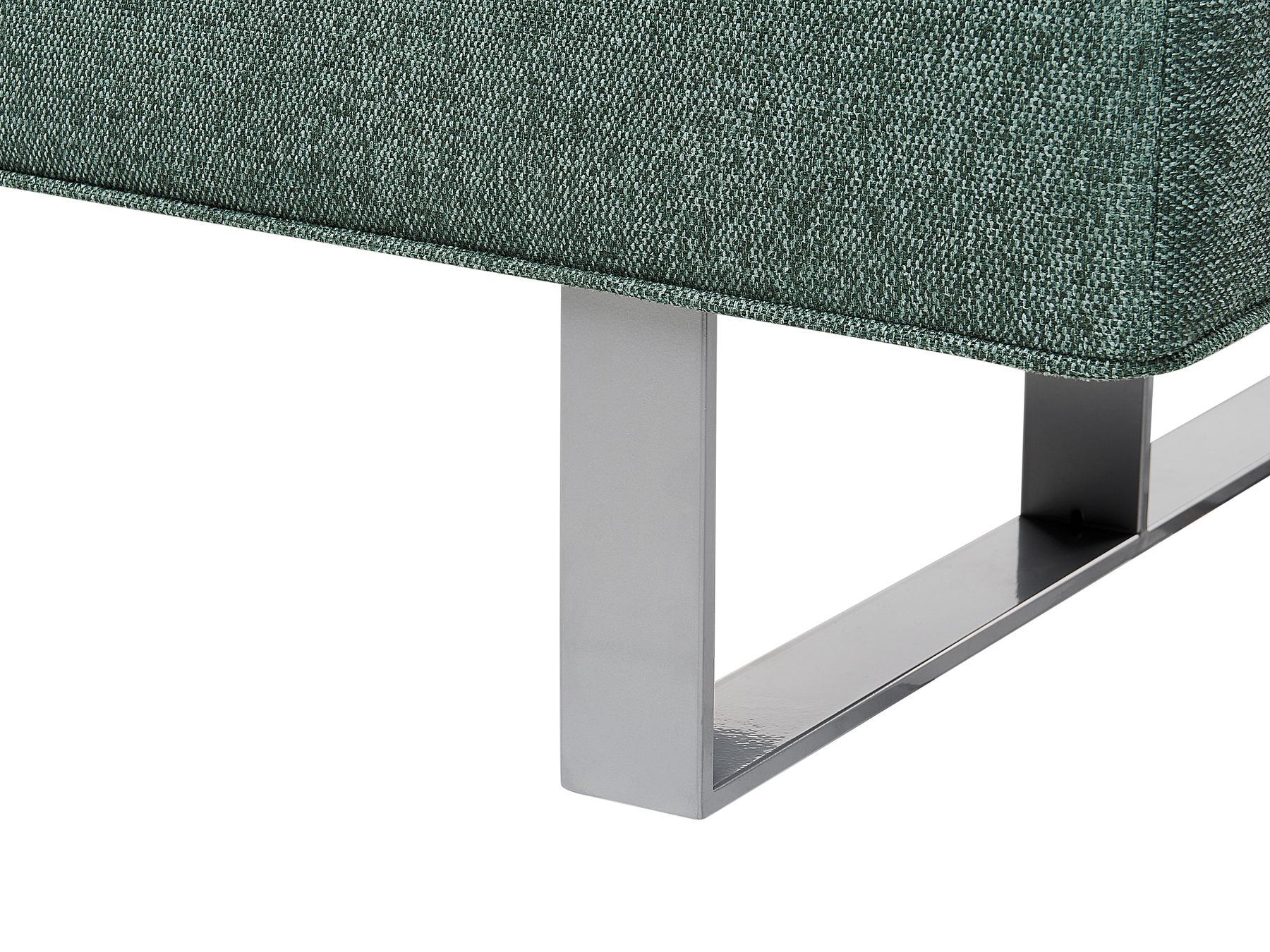 Sofa Bed DUBLIN Fabric Green 3 Seater