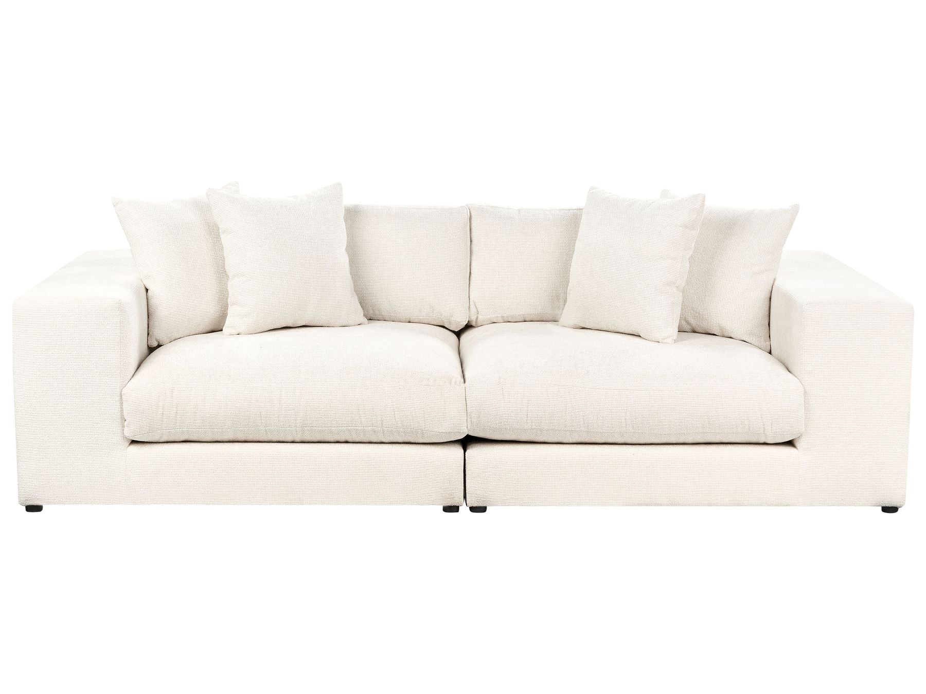 3 Seater Sofa White GLORVIKA II