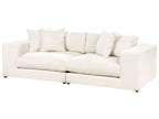 3 Seater Sofa White GLORVIKA II