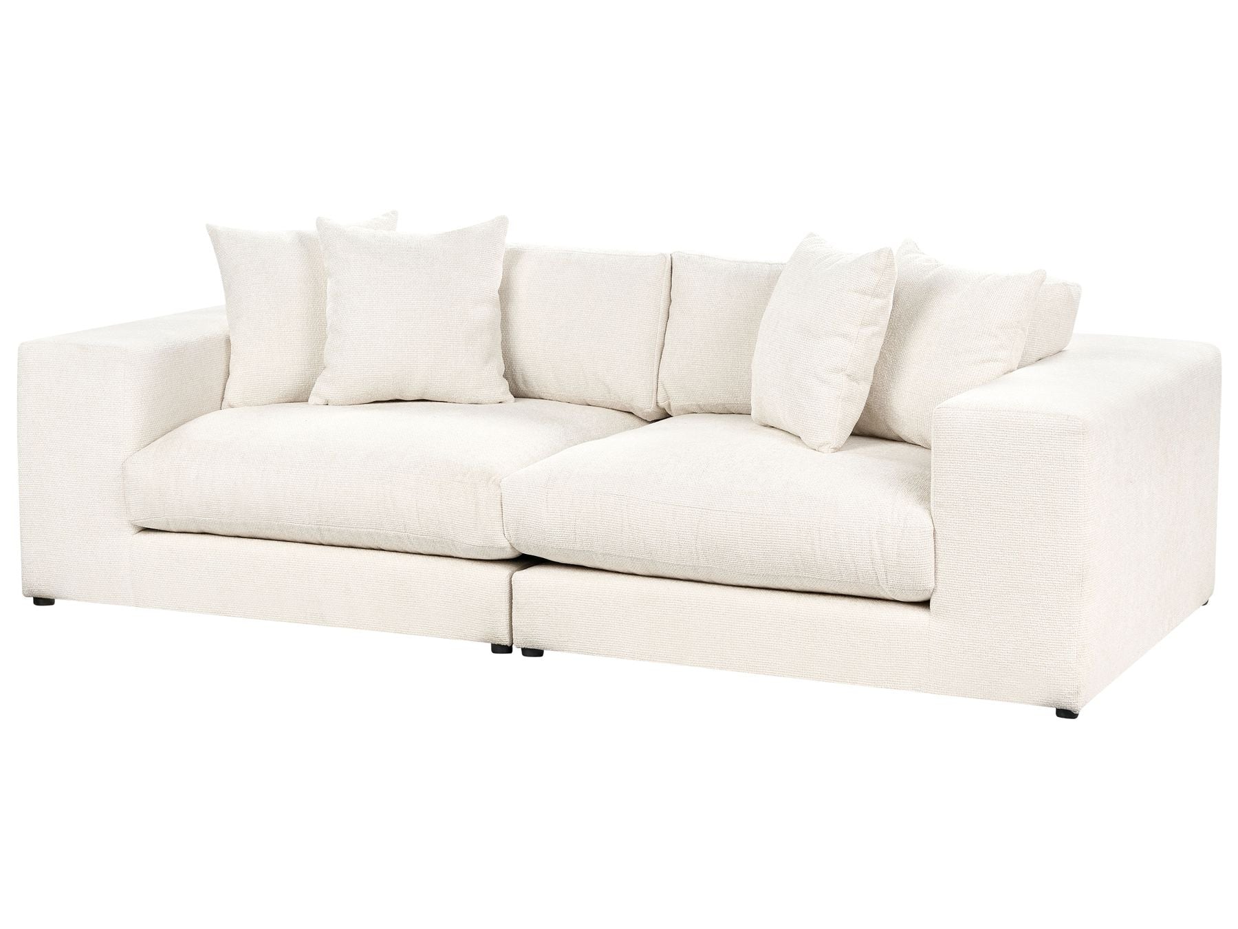 3 Seater Sofa White GLORVIKA II