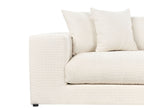 3 Seater Sofa White GLORVIKA II