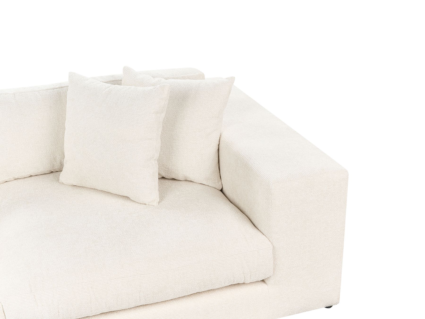 3 Seater Sofa White GLORVIKA II