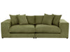 3 Seater Sofa Green