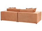 3 Seater Sofa Orange GLORVIKA II