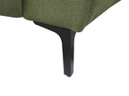 2 Seater Fabric Sofa Green VEGAMO
