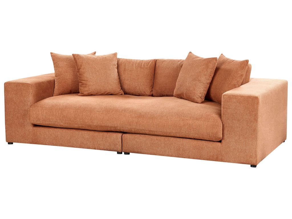 3 Seater Sofa Orange GLORVIKA