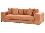 3 Seater Sofa Orange GLORVIKA