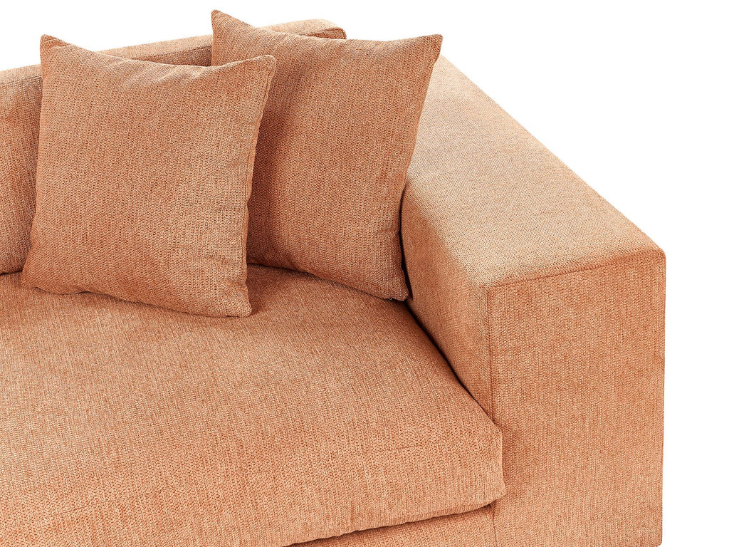 3 Seater Sofa Orange GLORVIKA