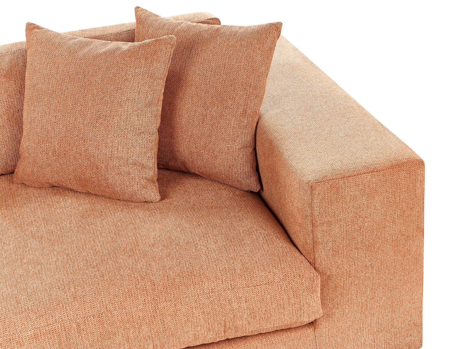 3 Seater Sofa Orange GLORVIKA