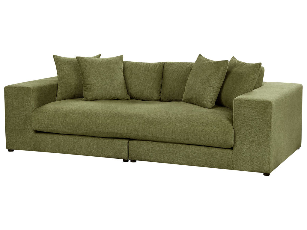 3 Seater Sofa Green GLORVIKA