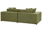 3 Seater Sofa Green GLORVIKA