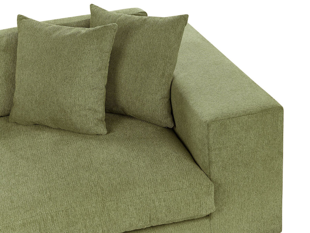 3 Seater Sofa Green GLORVIKA