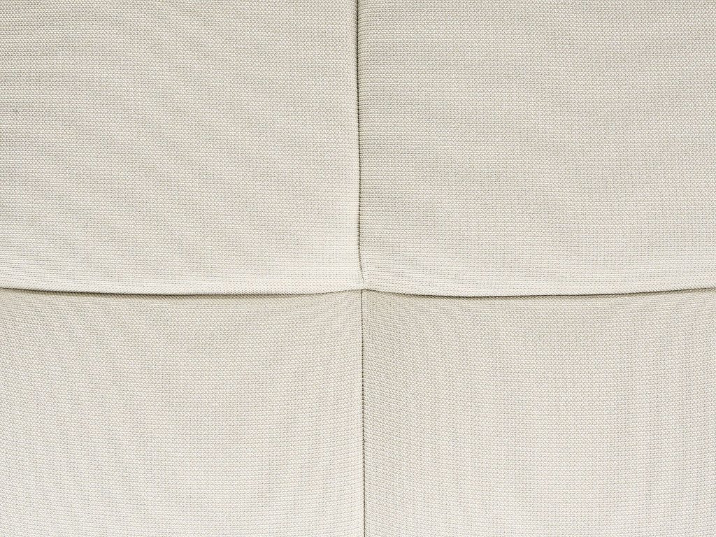2 Seater Fabric Sofa Cream VEGAMO
