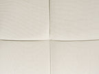 2 Seater Fabric Sofa Cream VEGAMO
