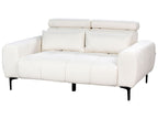 2 Seater Boucle Sofa White VEGAMO
