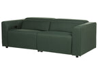 Fabric Electric Recliner Sofa with USB Port Green ULVEN